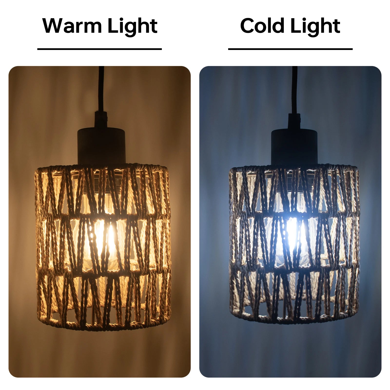 Farmhouse Boho Hanging Light Fixture