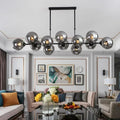 Grey Glass LED Pendant Lights  Chandeliers