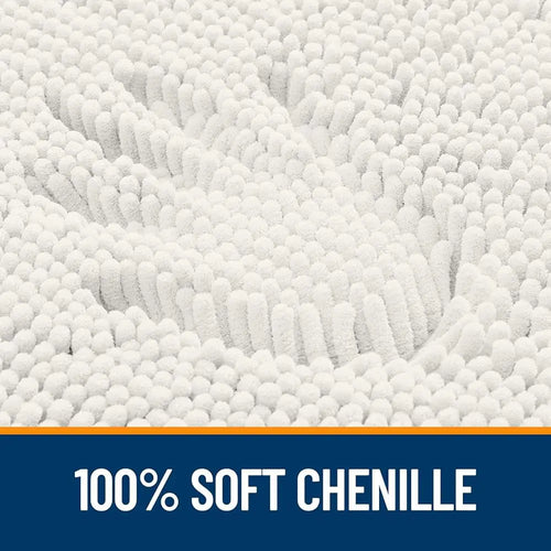 30X20, Extra Soft Absorbent Chenille Bath Rug