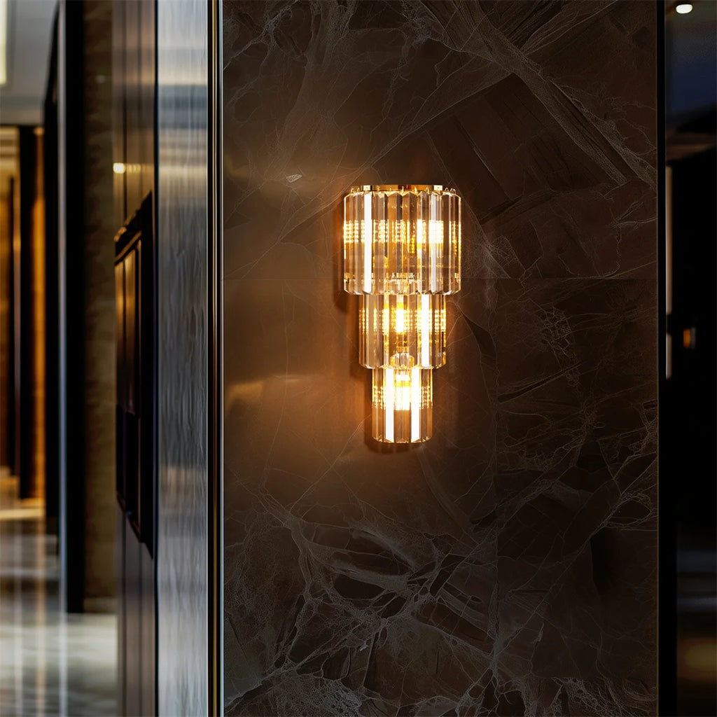 Luxurious Crystals Sconces for Wall