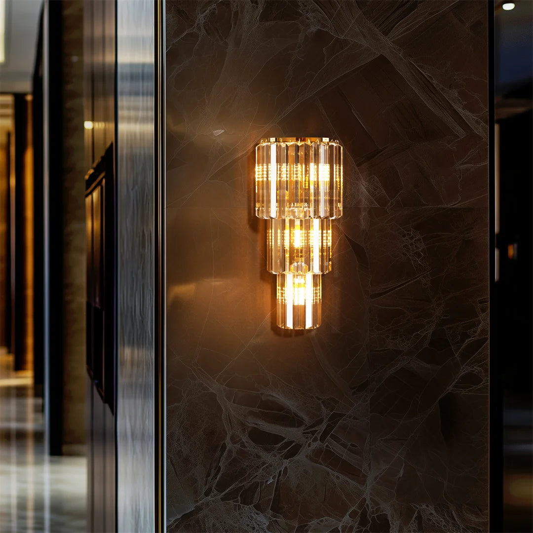 Luxurious Crystals Sconces for Wall