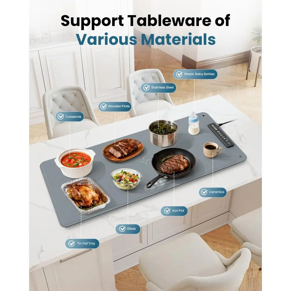 Plug and Play Extra Large 36''X16'' Surface Heating Mat, Warming