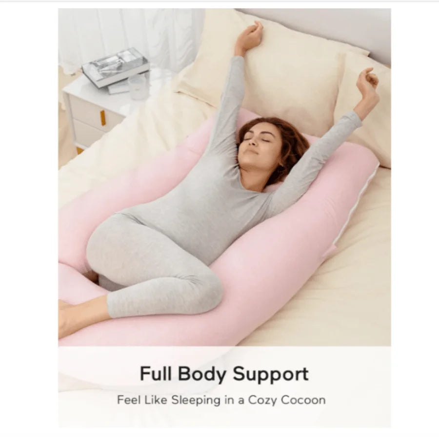 Pillow, ergonomic design, lumbar support pillow, washable for Mom TO BE