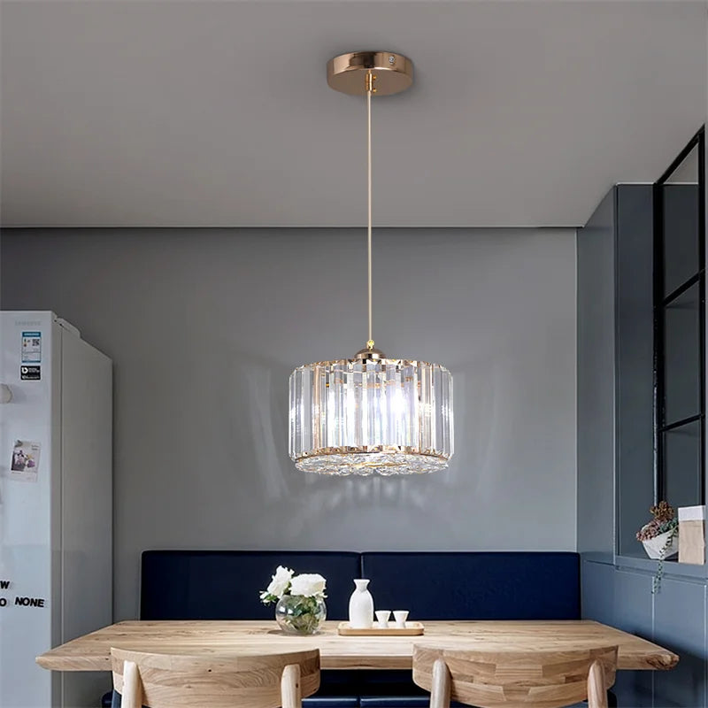 Modern Pendant  Light Luxury Chandelier Led Crystal Ceiling
