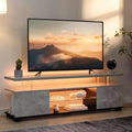 White TV Stands for Living Room LED TV Stand Modern