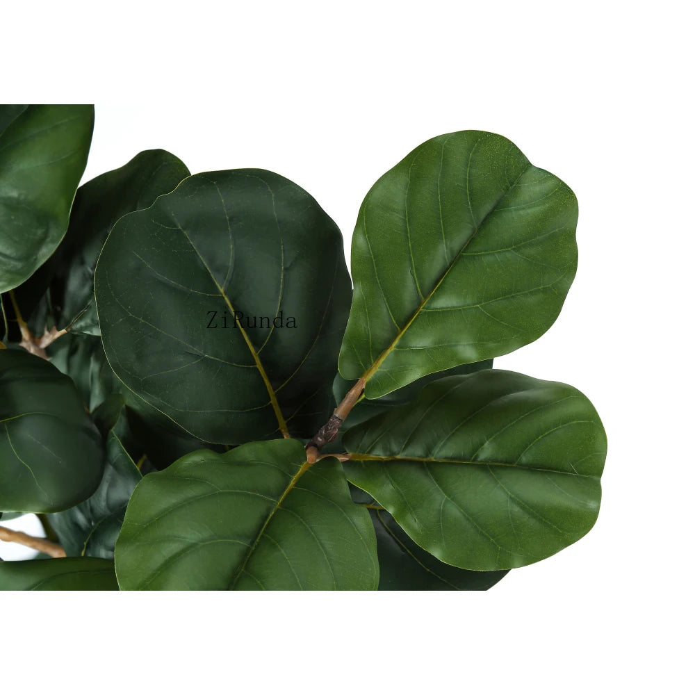 Fiddle Tree, Indoor, Fake, Floor, Greenery, Potted, Real Touch
