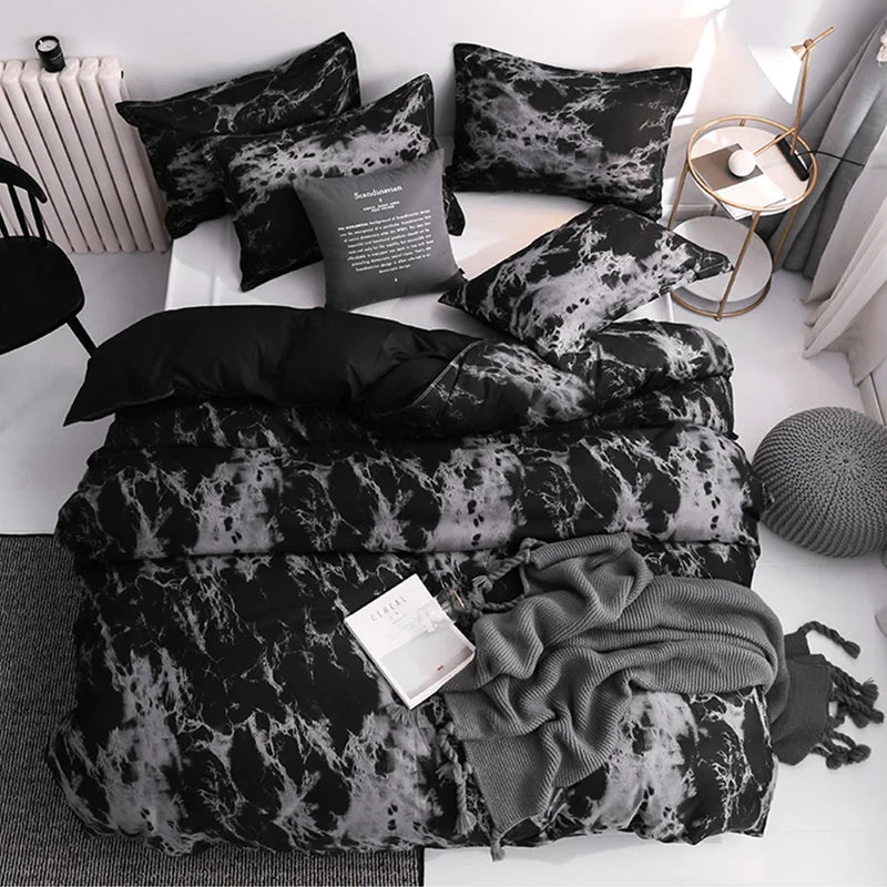 Duvet Cover Set with Pillow Case Queen/King Size Comforter 3pcs , other colors & sizes