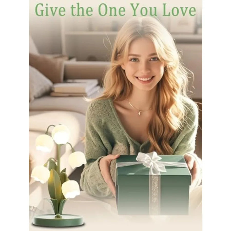 Lily of the Valley Flower Lamp for Home