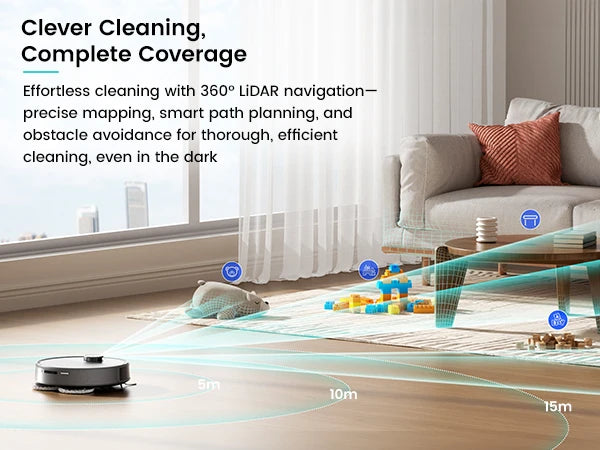 Lefant M3 Max Robot Vacuum, and Mop