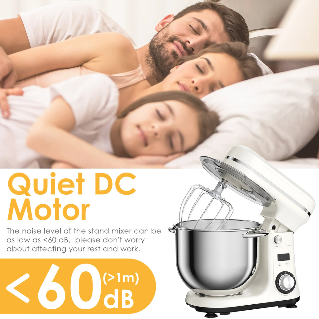 BioloMix Kitchen Food Stand Mixer, Blender, Quiet Motor