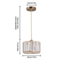 Modern Pendant  Light Luxury Chandelier Led Crystal Ceiling