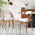Modern Wood Dining Chairs Set of 4 Upholstered See Colors