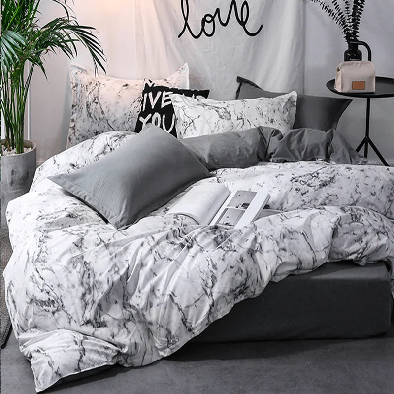 Duvet Cover Set with Pillow Case Queen/King Size Comforter 3pcs , other colors & sizes
