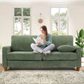 70-Inch Corduroy Couch for Living Room