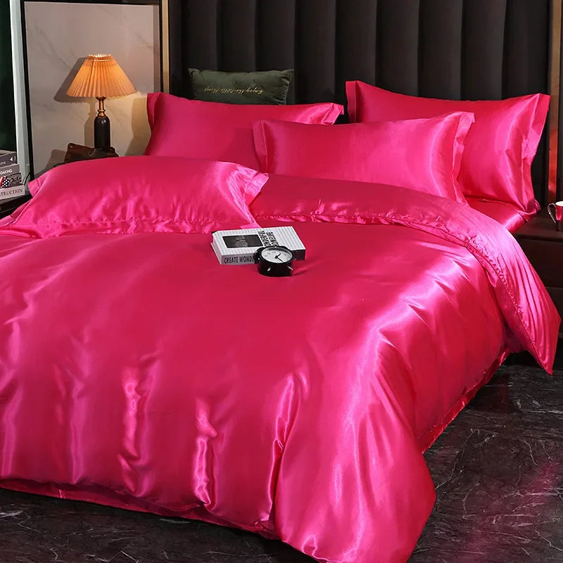 100% Pure Silk Bedding Sets High End Quilt Bed Cover Set Duvet Cover