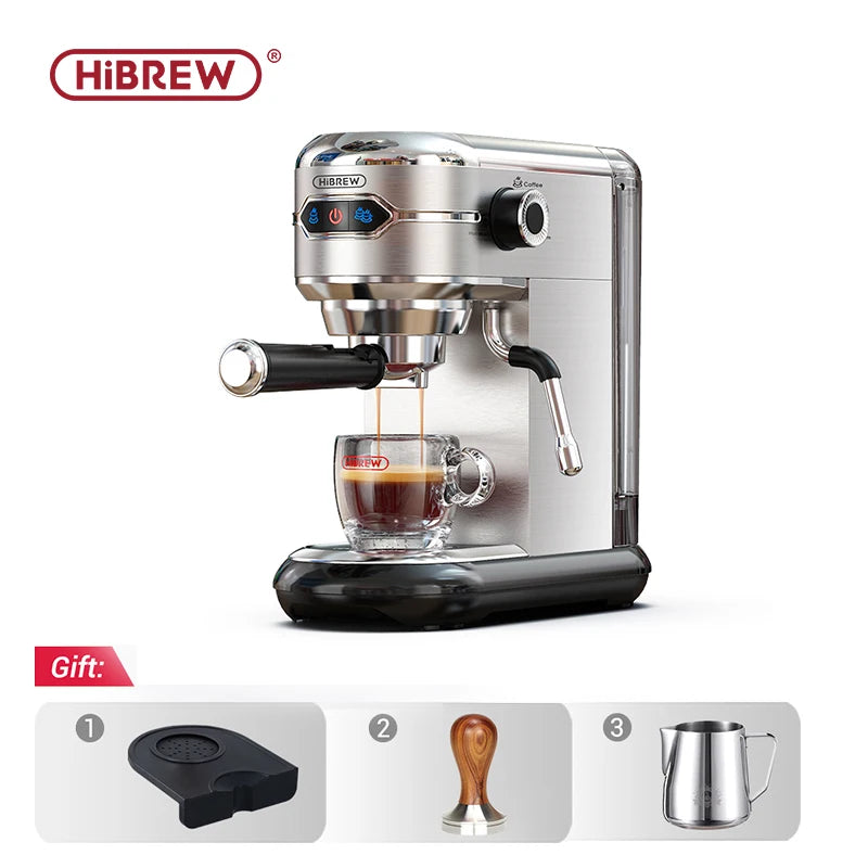Coffee Maker Cafetera 20 Bar Inox Semi Automatic