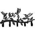 Great Gift Hummingbird Hanger and Key Holder - Black and so useful.