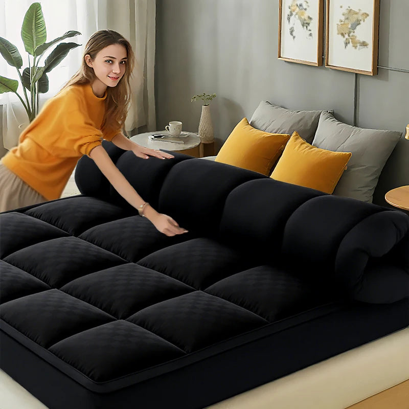 Extra Thick Mattress covers  Topper 1000Gsm Breathable Fitted 8-21 Deep Pocket