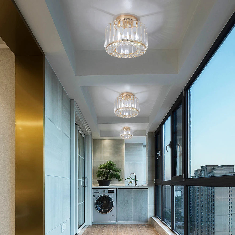 Modern Pendant  Light Luxury Chandelier Led Crystal Ceiling