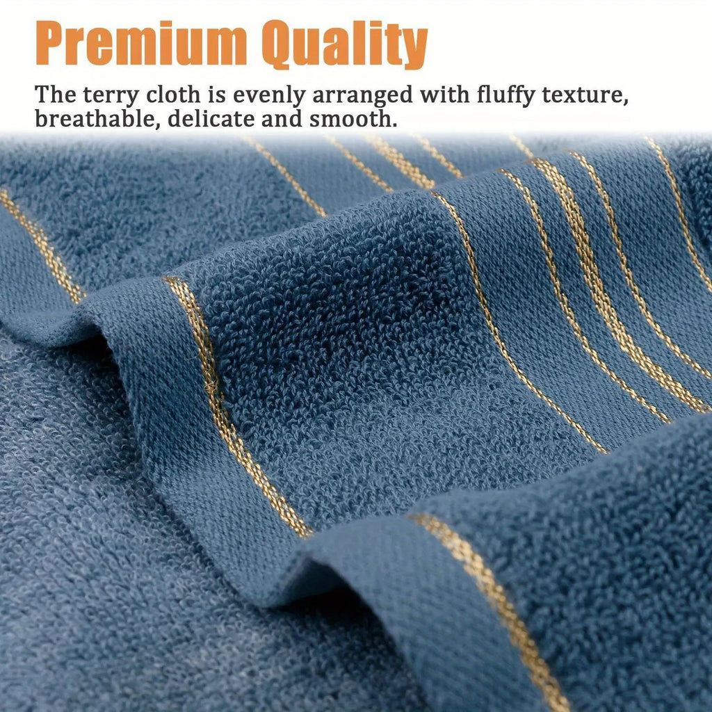 100% Pure Cotton Bath Towel, Soft and Absorbent Multi-Purpose Great Quailty