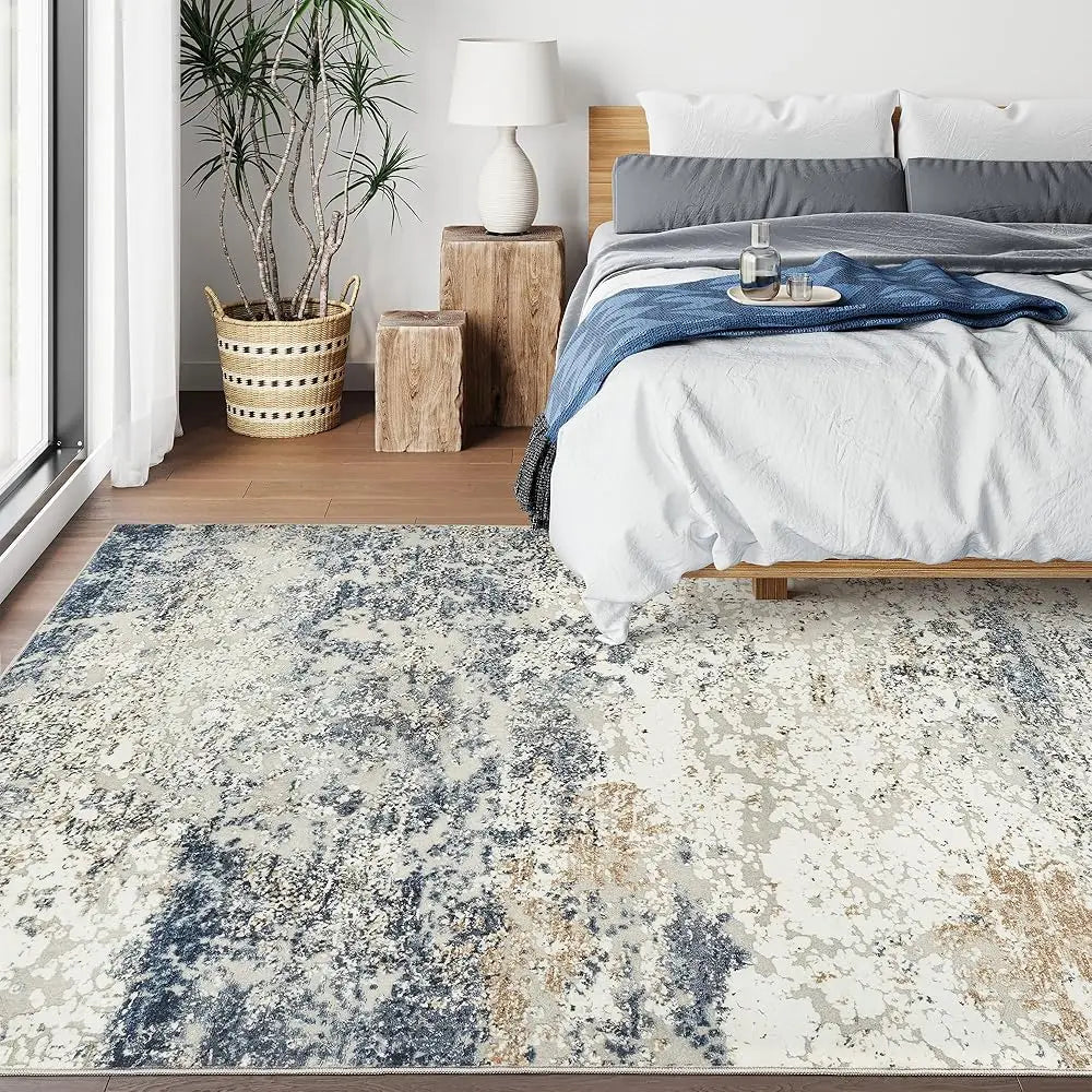 Abstract Area Rug 5X7