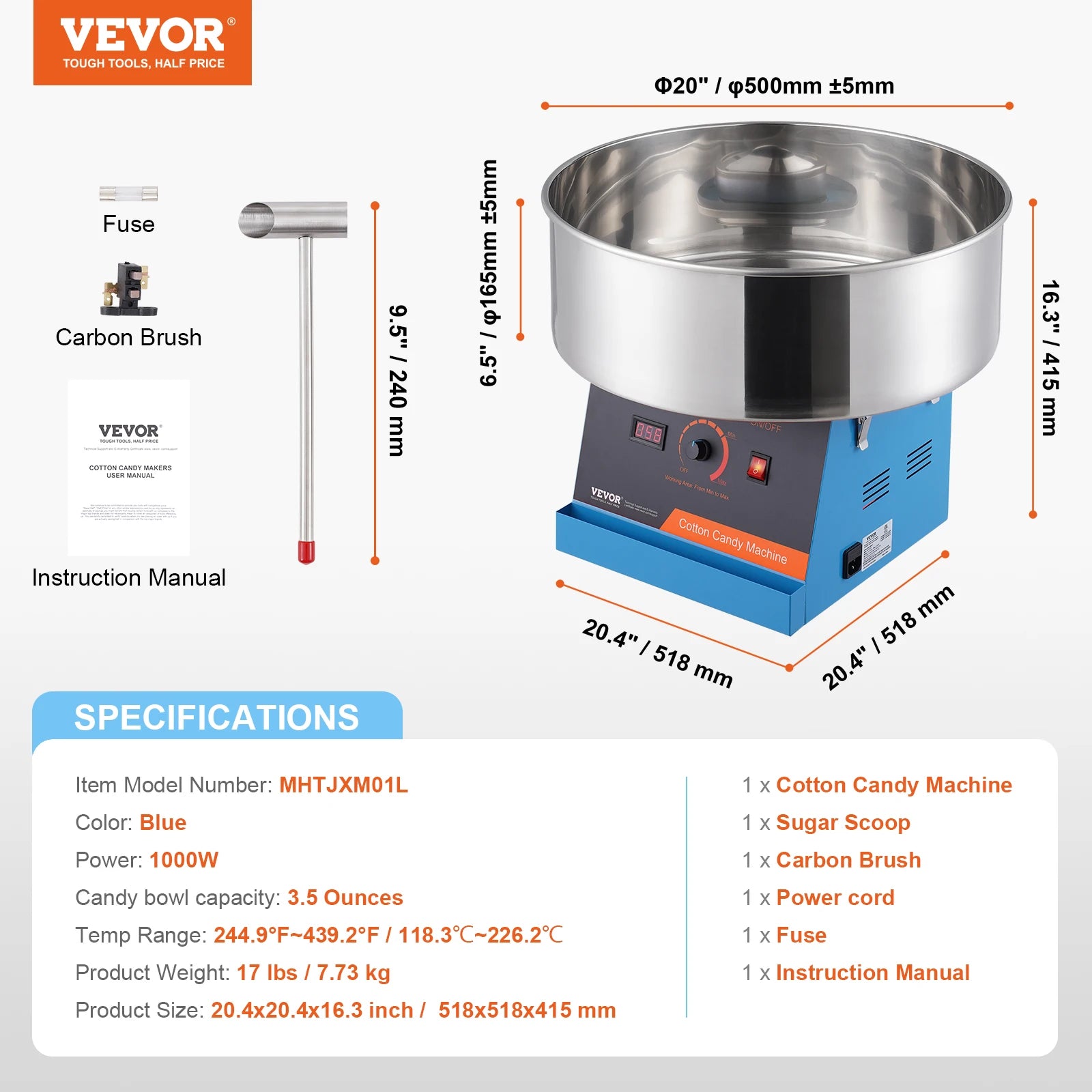 Electric Cotton Candy Machine Maker