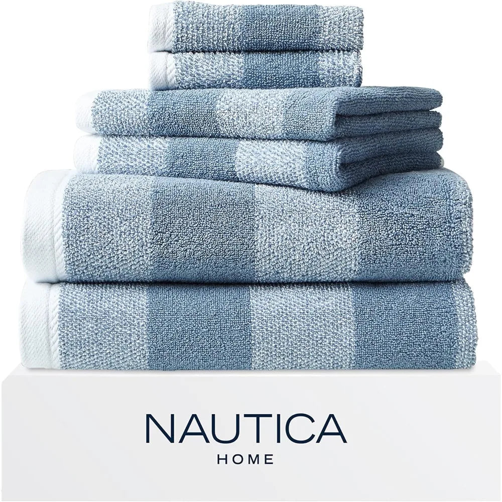 Bath Towels, 100% Soft & Absorbent Cotton& Quick Dry,