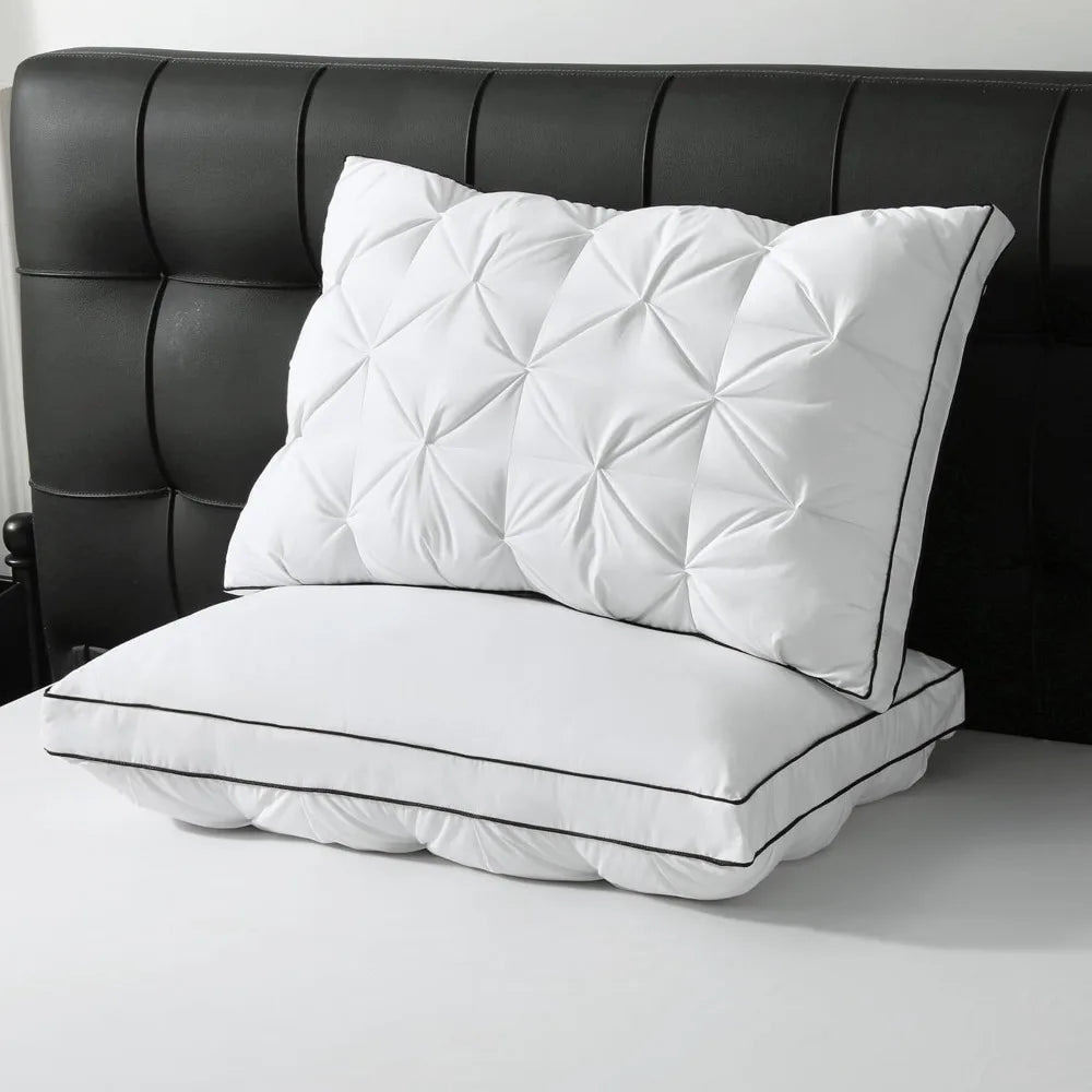 Luxury Goose Feather Down Pillows Queen Size,100%