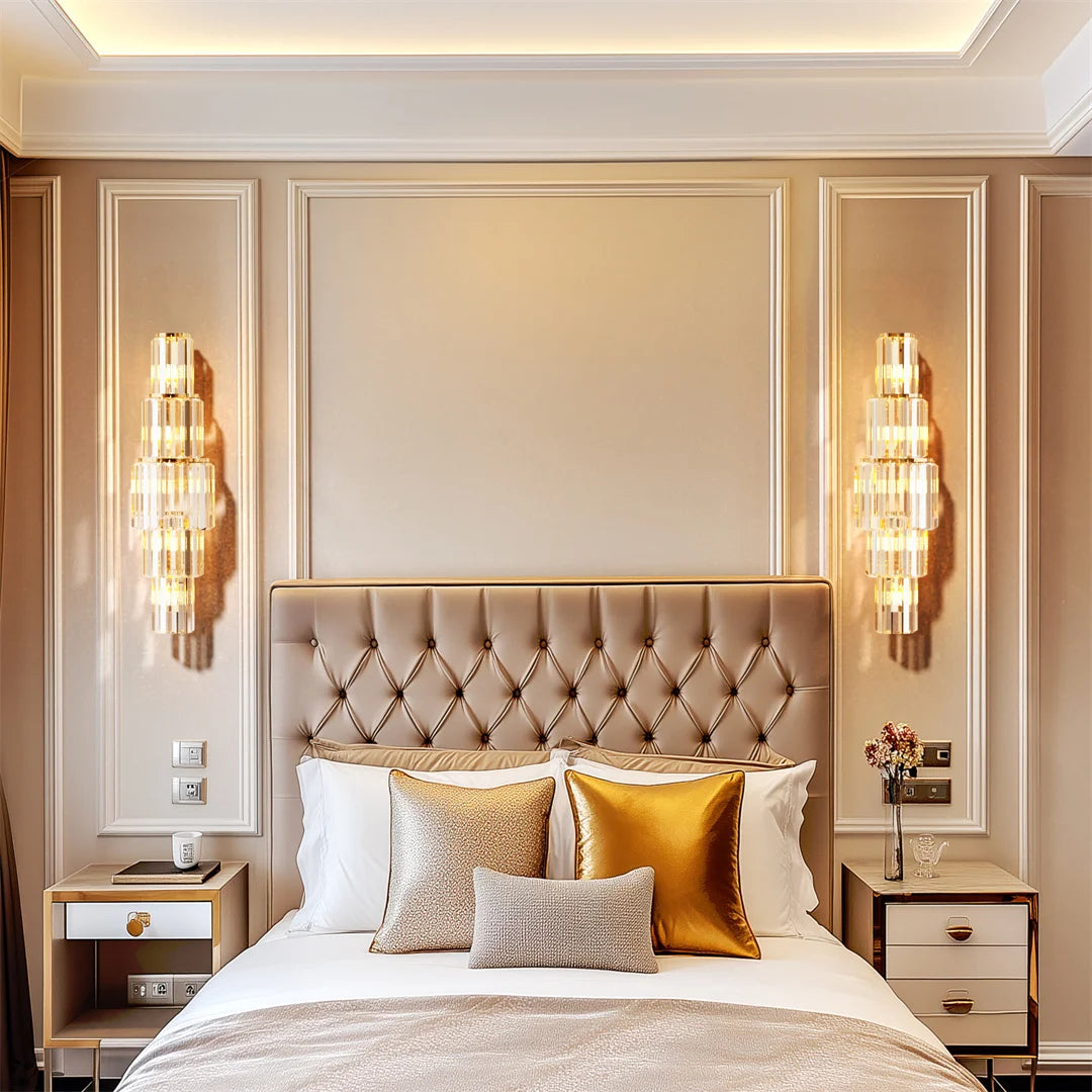 Luxurious Crystals Sconces for Wall