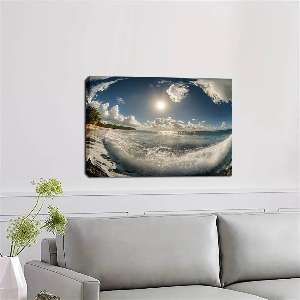 Stunning Coastal 24x36 inch canvas art