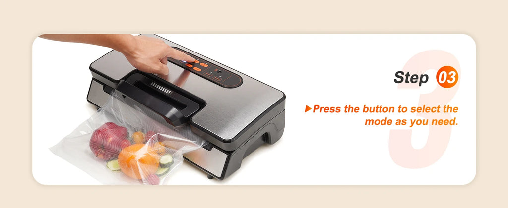 Vacuum Sealer Food Packaging Machine  130W