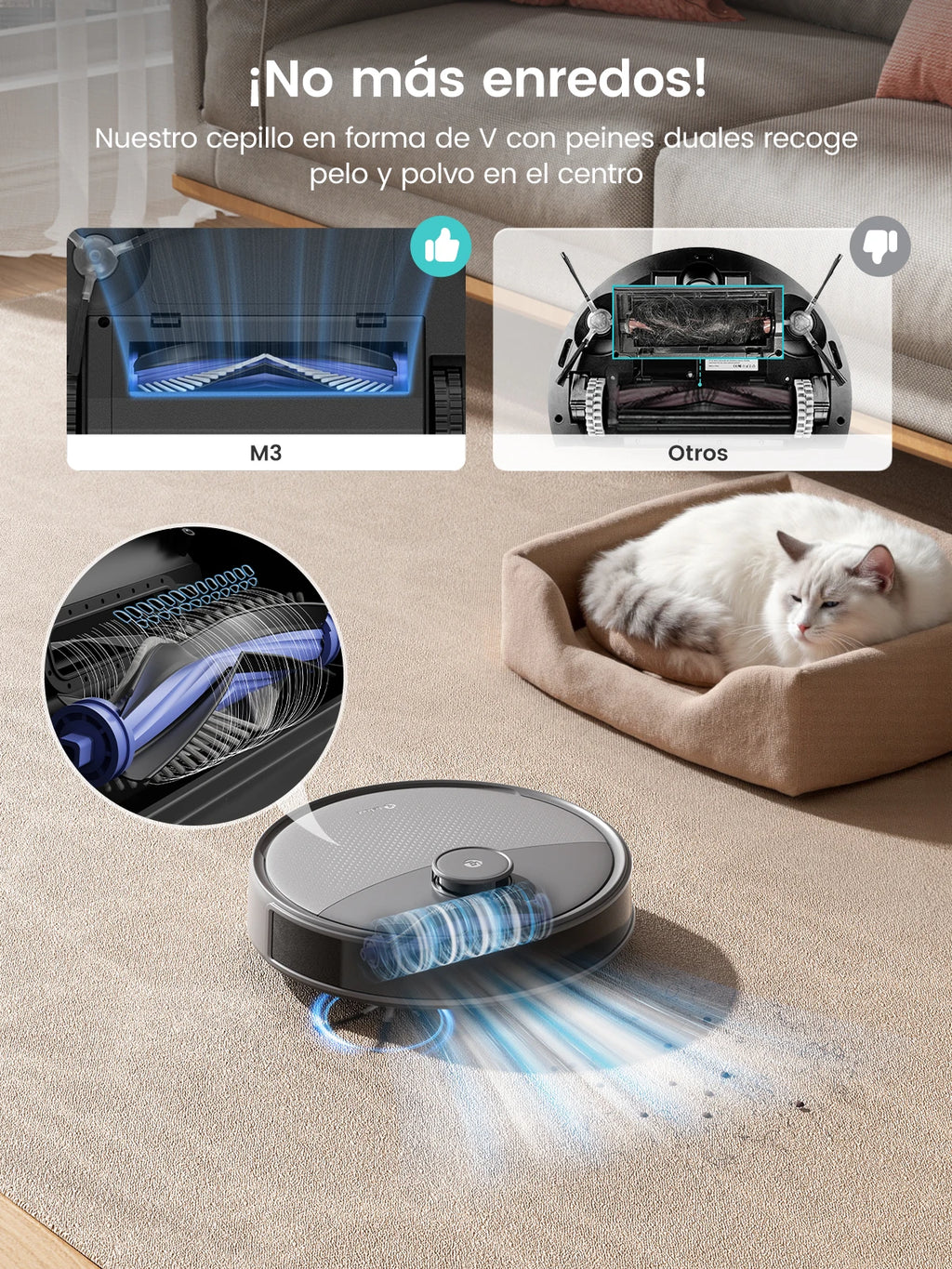 Lefant M3 Max Robot Vacuum, and Mop