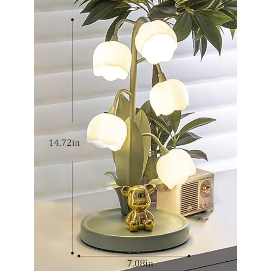 Lily of the Valley Flower Lamp for Home