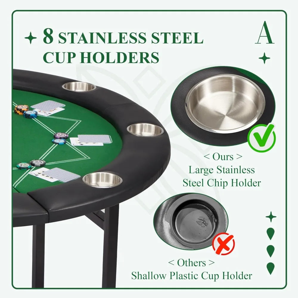 Great Game Table  for Many Card Games ,Foldable