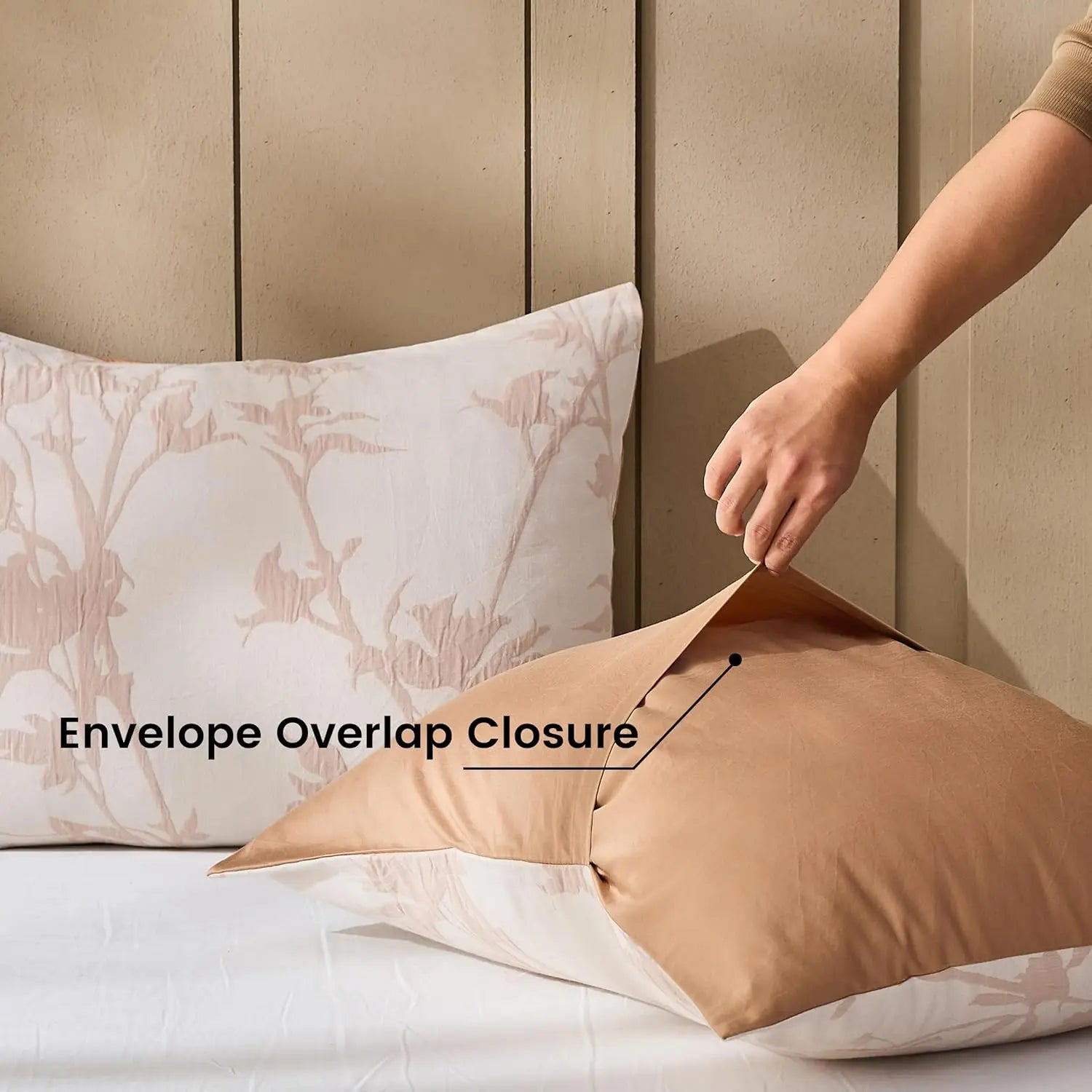 Simple&Opulence Jacquard Duvet Cover Set 3 Pcs  Various Botanical Patterns