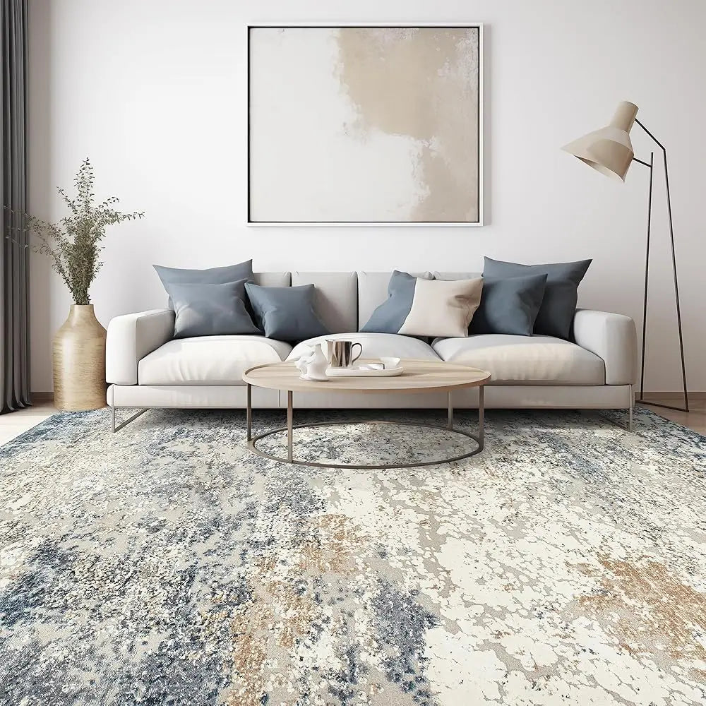 Abstract Area Rug 5X7