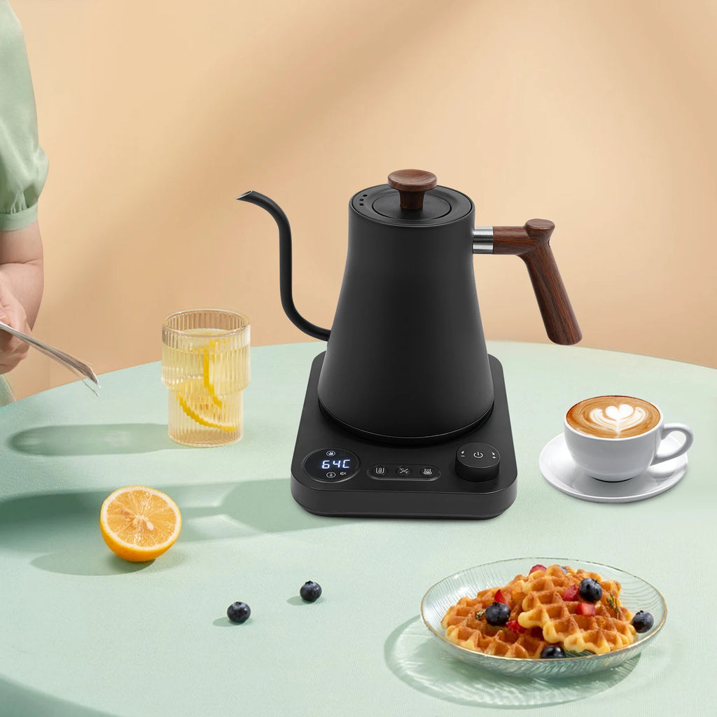 Tea Time!! Precision Gooseneck Kettle Electric 1200W, 0.9L