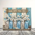 High Quantity Canvas Art with inspirational Bible verse  2 sizes available