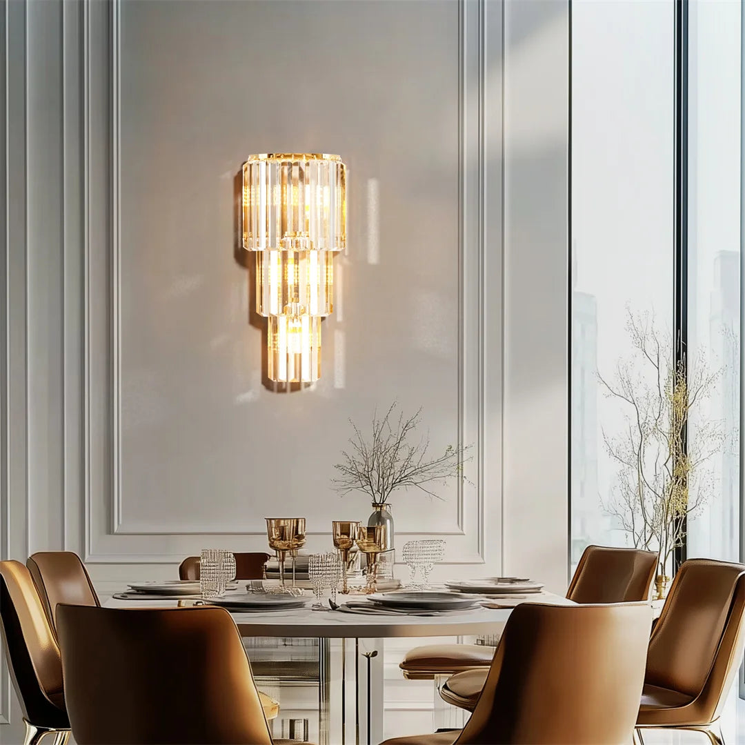 Luxurious Crystals Sconces for Wall