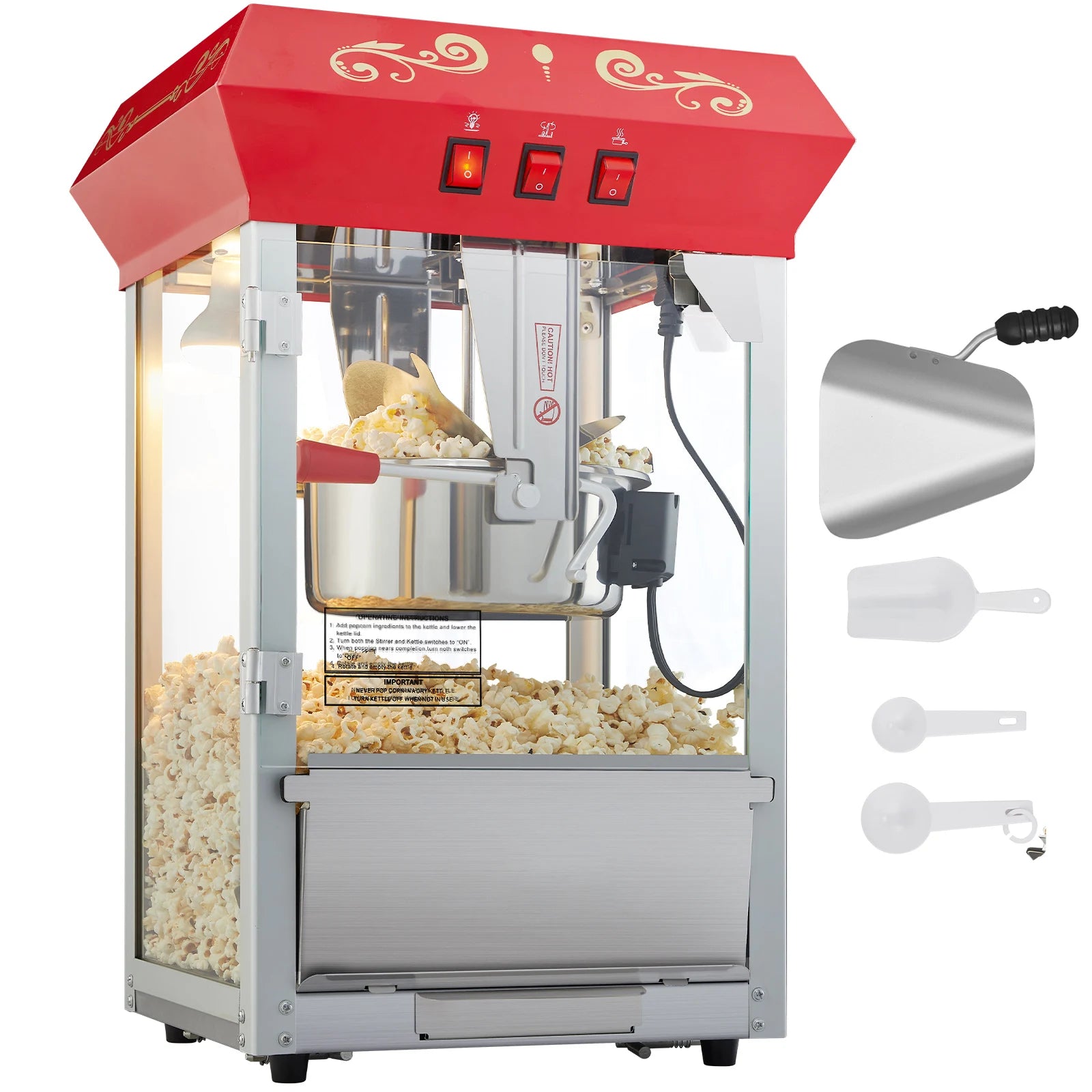Pop Away!!! Electric Popcorn Maker Commercial 8/12Oz
