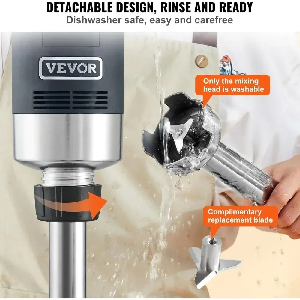 Do It with a Powerful Immersion Blender, 12-Inch ,750W ,Navy