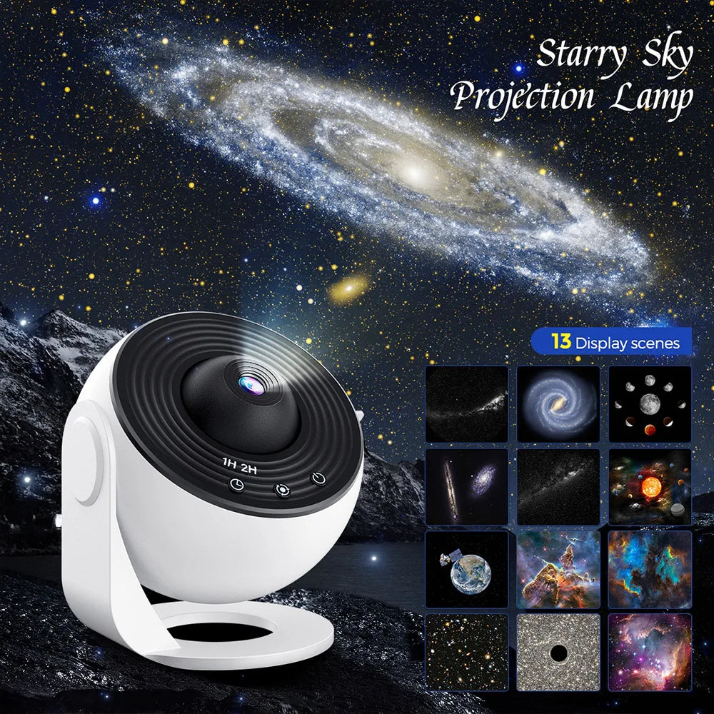 COOL FOR KIDS Galaxy Projector for Bedroom, HD Image Star Projector, Adjustable Galaxy Light Knob