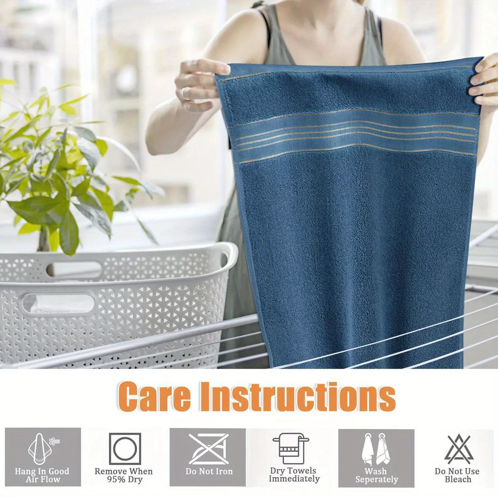 100% Pure Cotton Bath Towel, Soft and Absorbent Multi-Purpose Great Quailty
