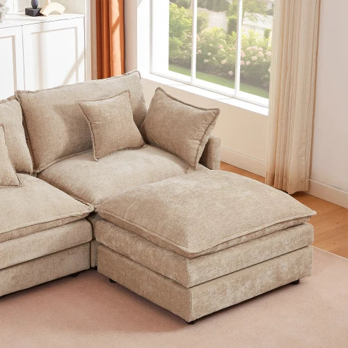 So Soft Cloud Sectional Sofa  3-Seater - 102" L Shaped Modular