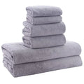Ultra Soft Towel Set - Quick Drying - 2 Bath Towels 2 Hand Towels 2 Washcloths