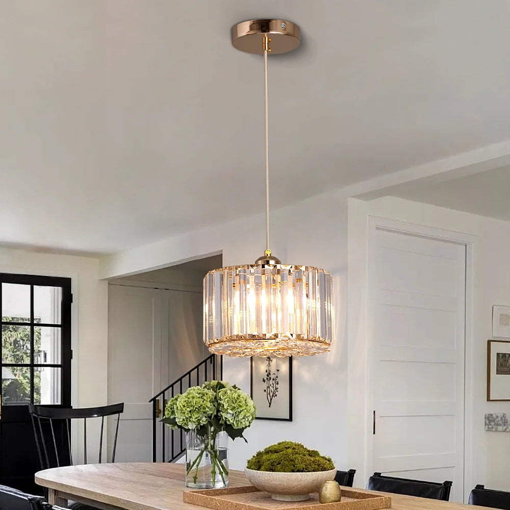 Modern Pendant  Light Luxury Chandelier Led Crystal Ceiling