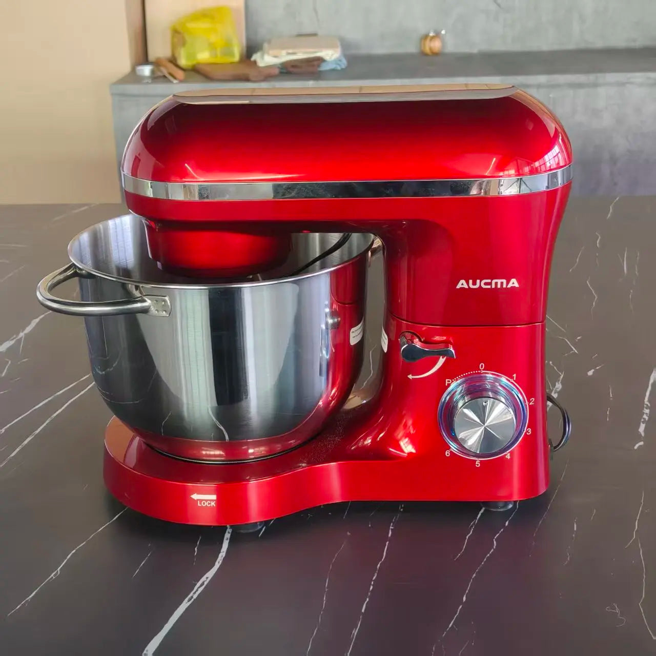 Stand Mixer 6.5QT 660W 6-Speed Kitchen Electric Food Mixer