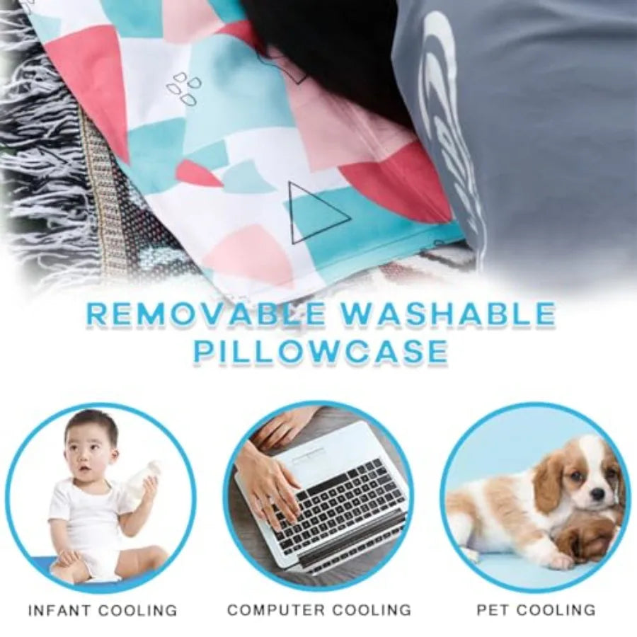 VERY UNIQUE COOLING PILLOW PAD!!! Great to have on hand!