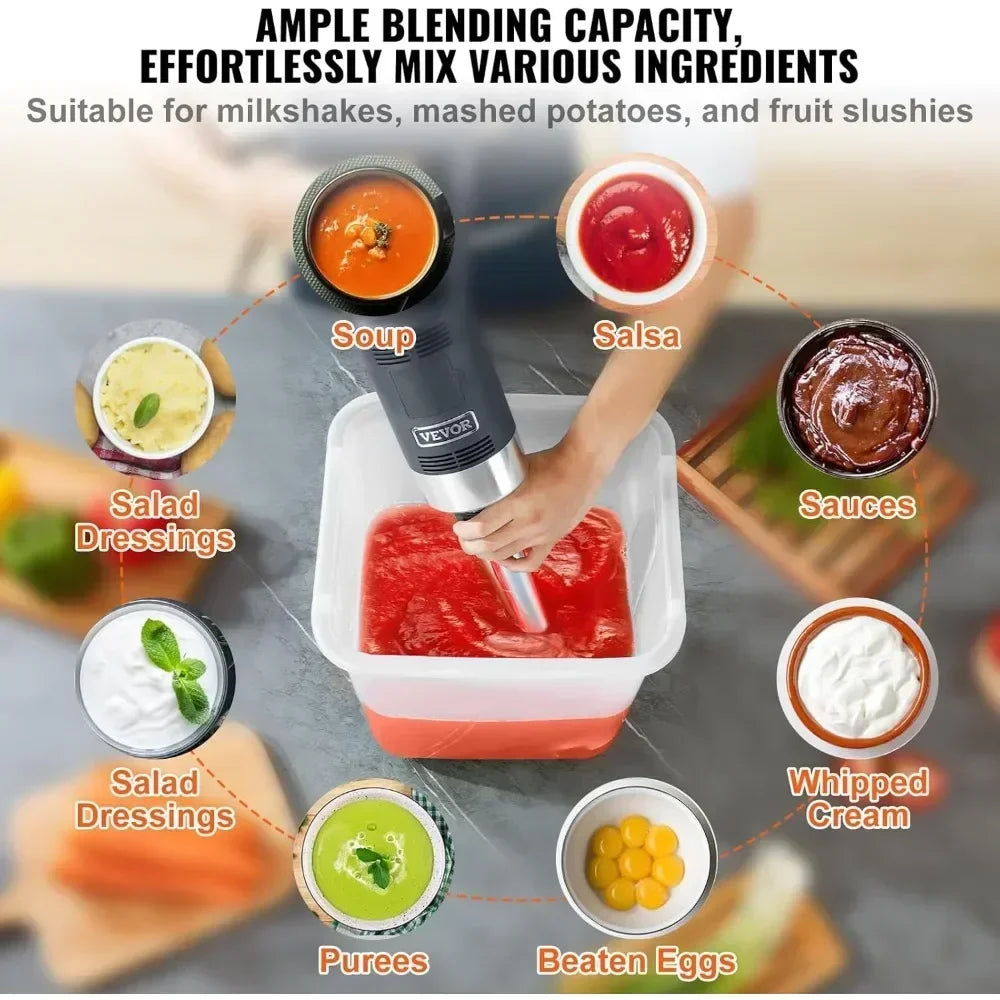 Do It with a Powerful Immersion Blender, 12-Inch ,750W ,Navy