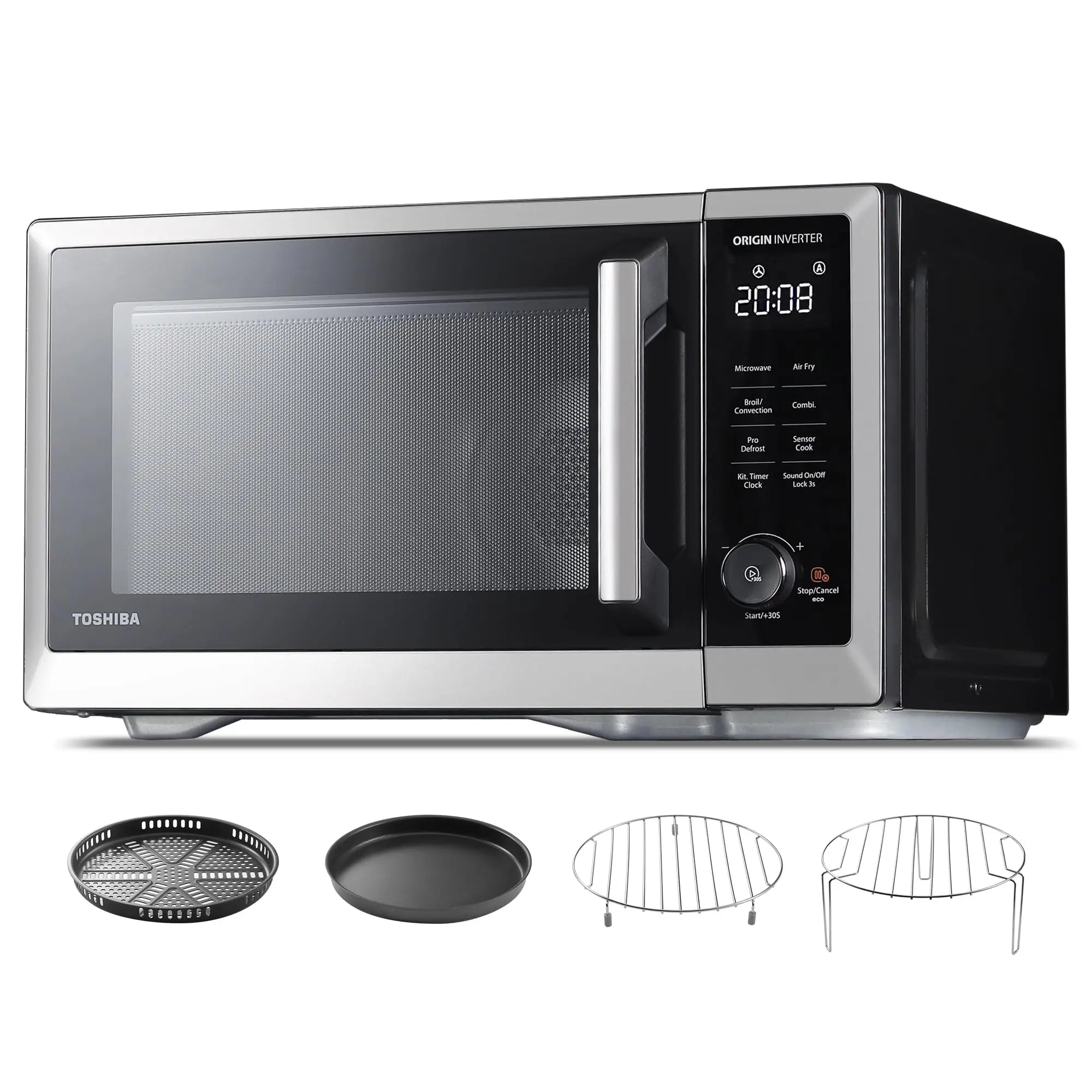 TOSHIBA Microwave Oven Air Fryer Combo 1.0 cu.ft